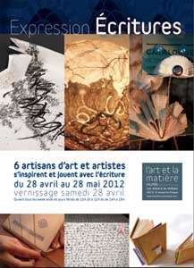 Grs Puisaye : Exposition Expression Ecritures